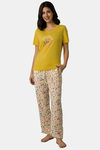 Amante Viscose Pyjama - Afterglow Butterfly Print — thumbnail 5